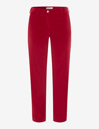 Brax Velvet Chinos Maron S - Raspberry