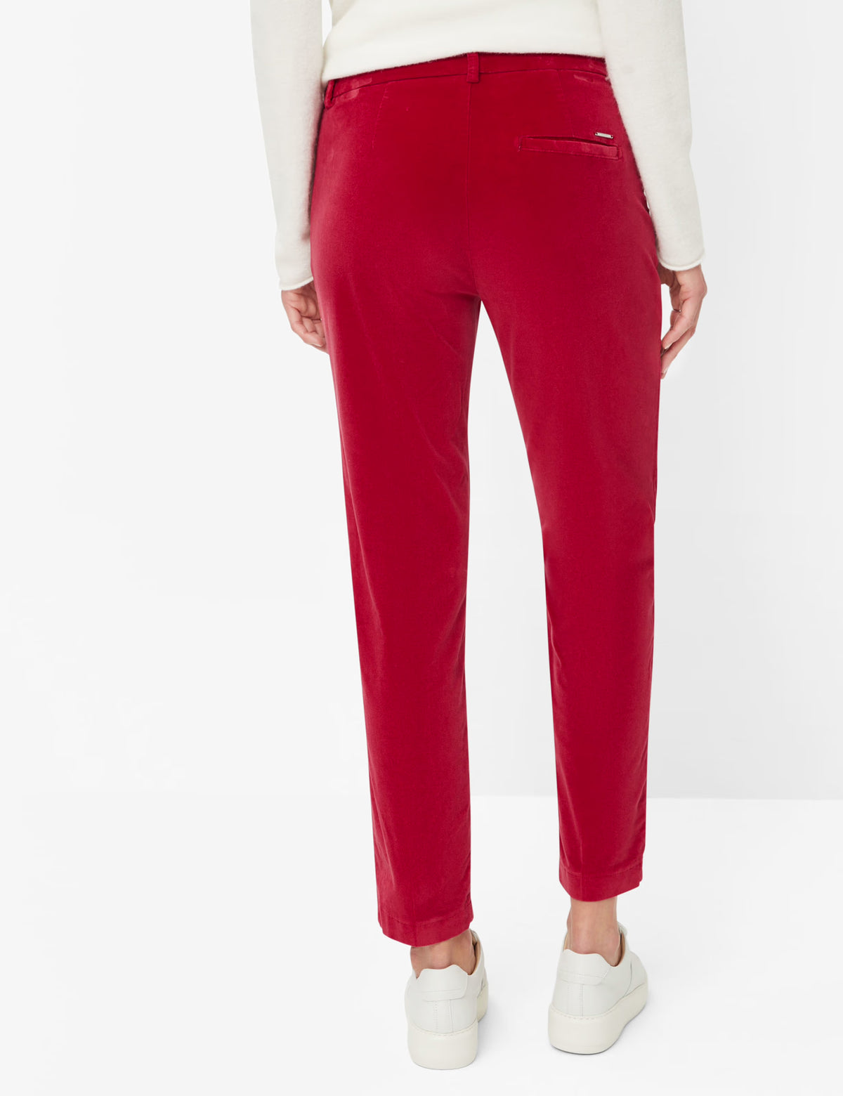 Brax Velvet Chinos Maron S - Raspberry