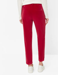 Brax Velvet Chinos Maron S - Raspberry