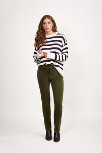 Vassalli 5910M Narrow Leg Full Length Cord Pant