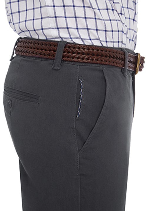City Club Hammond Place Chinos - Slate