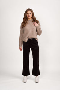 Vassalli 5995AM Wide Leg Ankle Grazer Corduroy Pant
