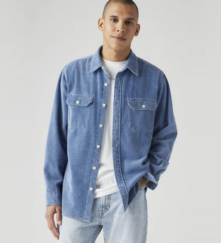 Levi's Jackson Worker Andor Light Indigo Cord Shirt