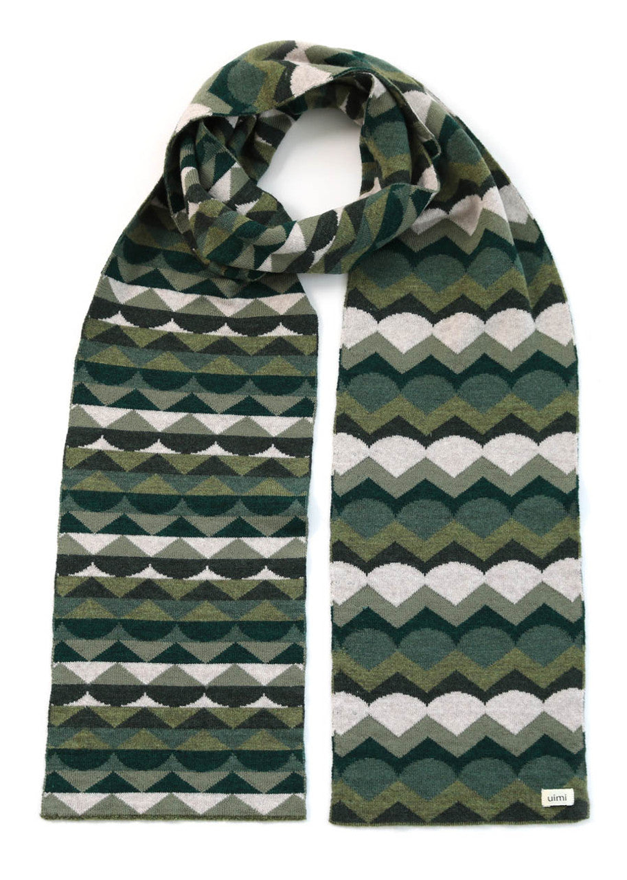 Uimi Marlo scarf in Forest