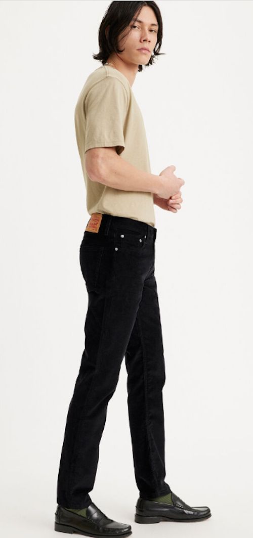 Levi's 511 Slim Corduroy Meteorite Black