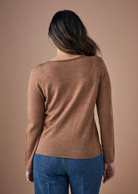 Uimi Phoebe Fine Jersey Top in Merino Wool