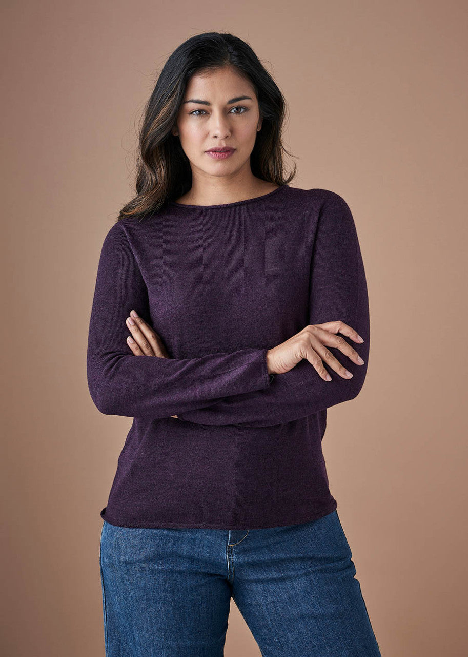 Uimi Phoebe Fine Jersey Top in Merino Wool