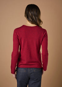 Uimi Phoebe Fine Jersey Top in Merino Wool