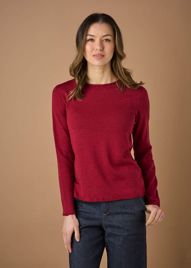 Uimi Phoebe Fine Jersey Top in Merino Wool