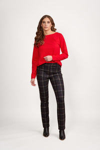 Vassalli 234 Hyde Slim Leg Full Length Printed Ponti