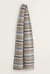 Seasalt Dreaming Tide Scarf in Harlyn Pink Grass Multi
