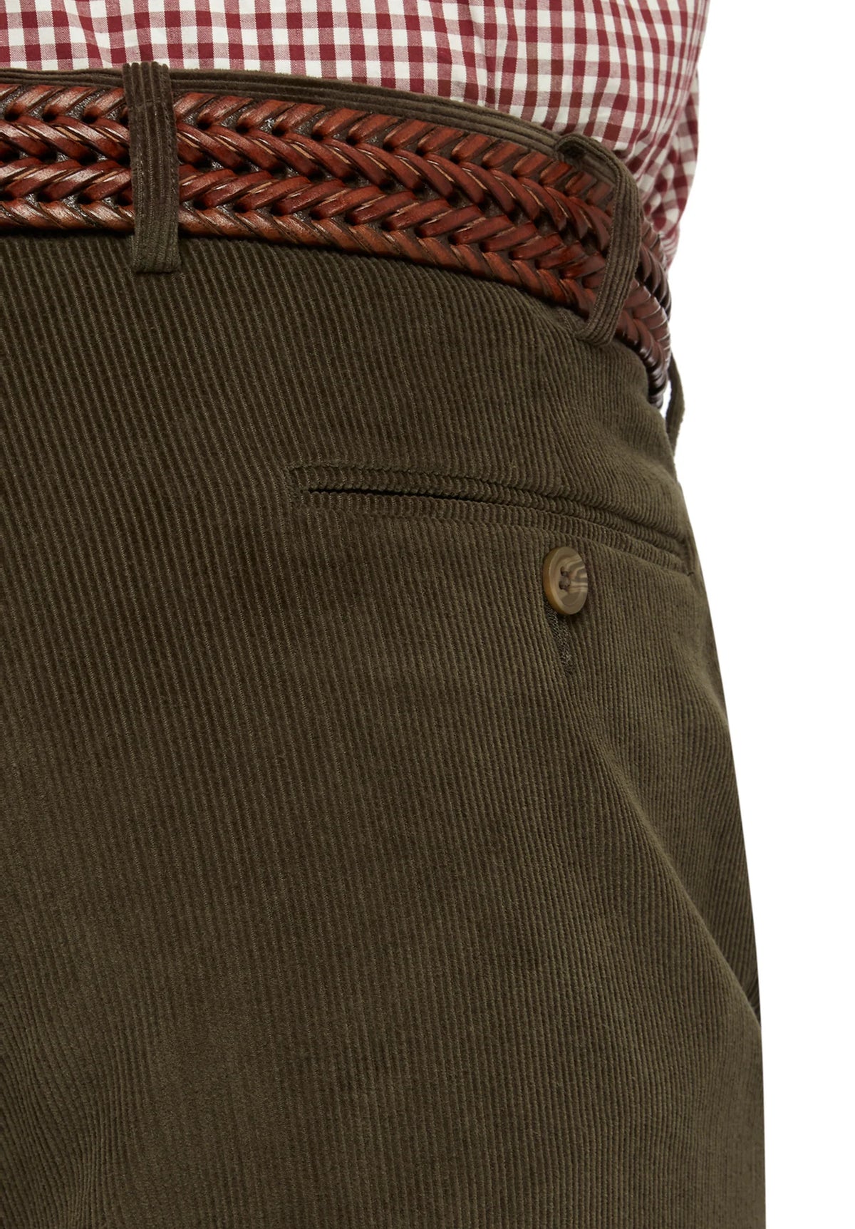 City Club Sutton Mocha 12W Corduroy Trousers