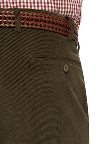 City Club Sutton Mocha 12W Corduroy Trousers