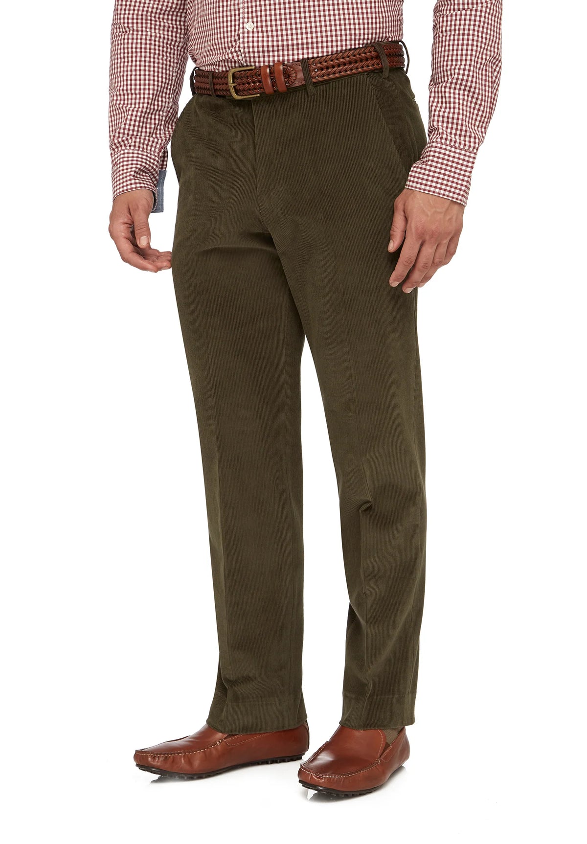 City Club Sutton Mocha 12W Corduroy Trousers