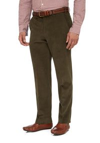 City Club Sutton Mocha 12W Corduroy Trousers