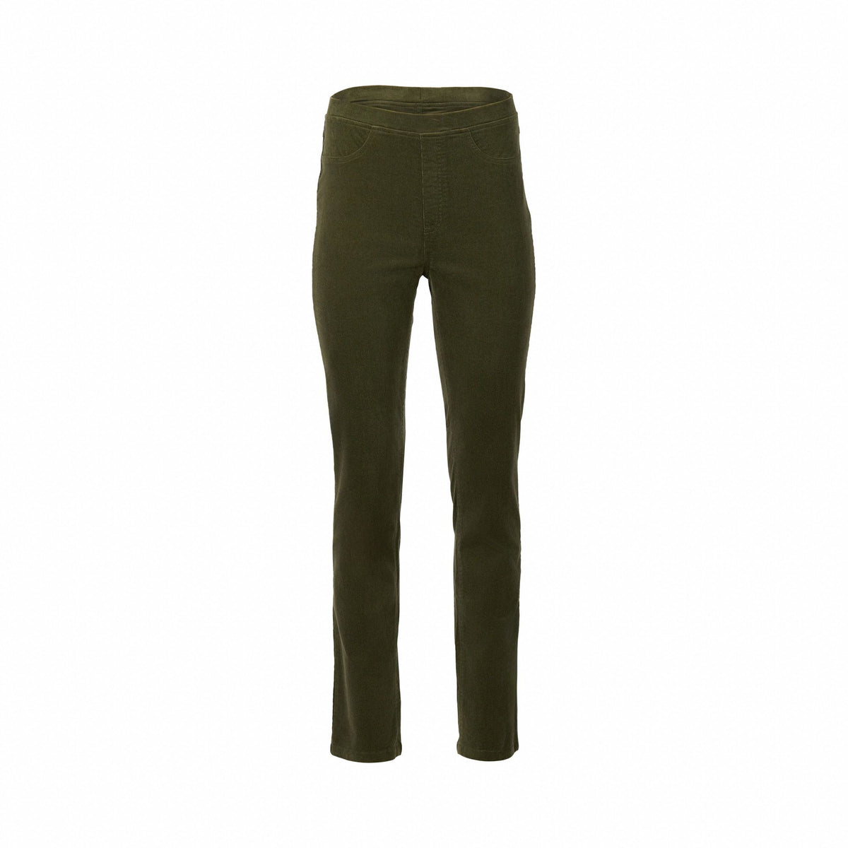 Vassalli 234M Slim Leg, Elastic Waist Cord Pants