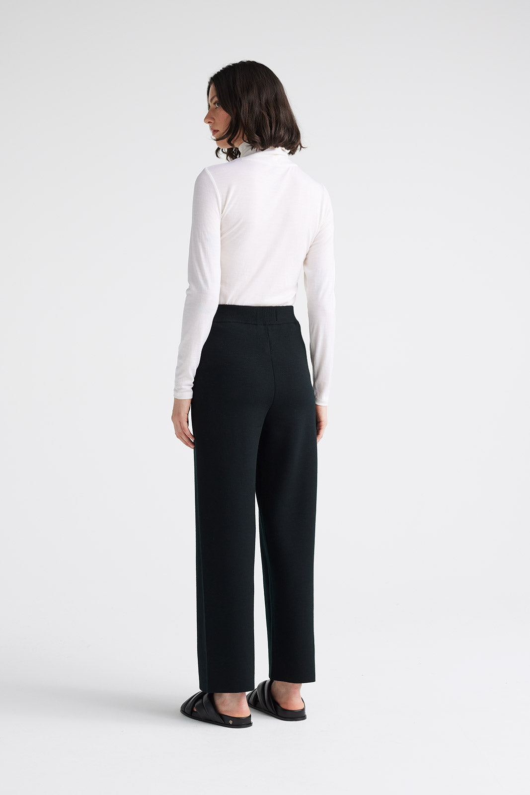 Toorallie Knit Pants - Available in Black, Cacao and Sand