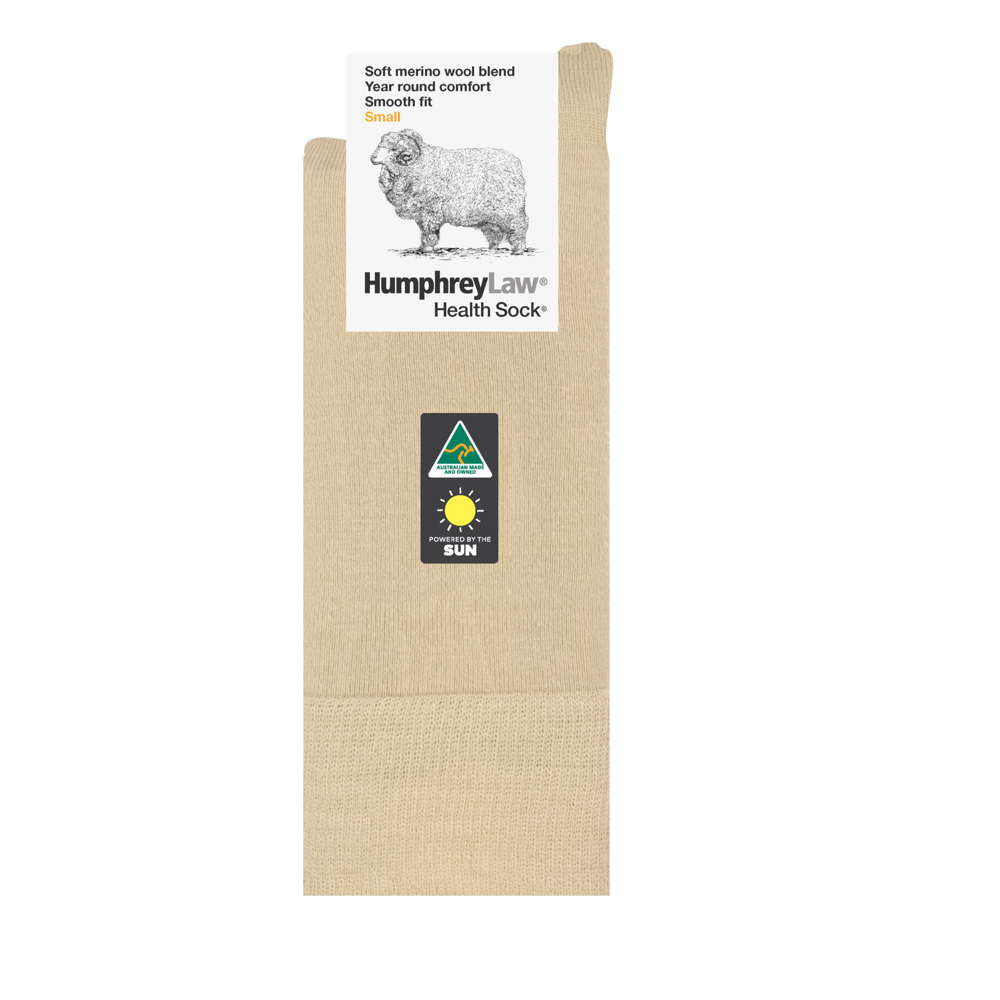 Humphrey Law Ladies 60% Fine Merino Wool Health Sock