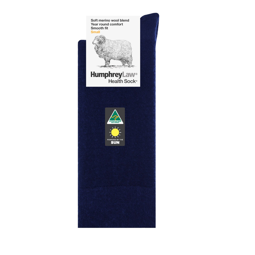 Humphrey Law Ladies 60% Fine Merino Wool Health Sock