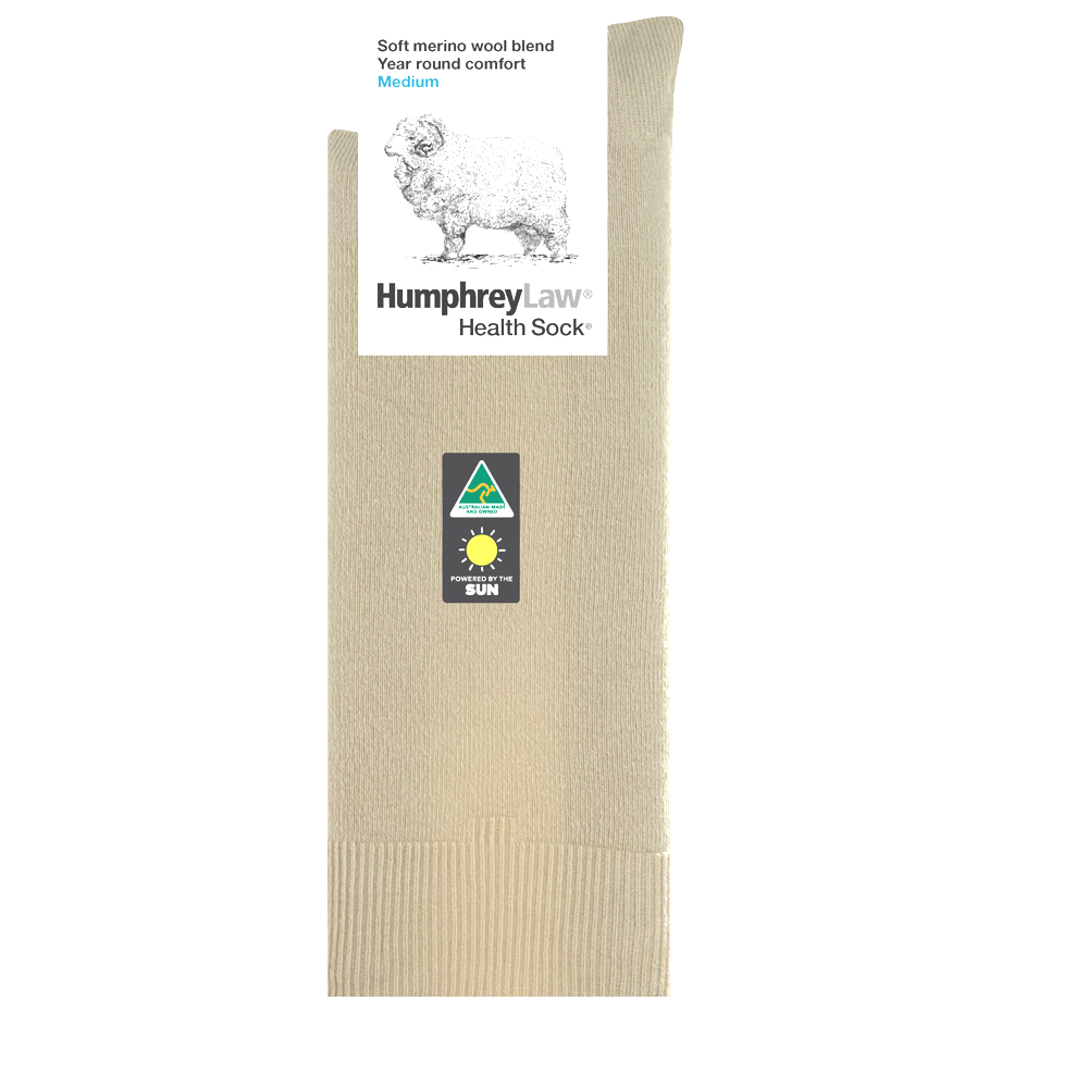 Humphrey Law Men's 60% Fine Merino Wool Health Sock