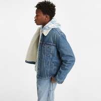 Men's Levi's Denim Sherpa Trucker Jacket (Fable)