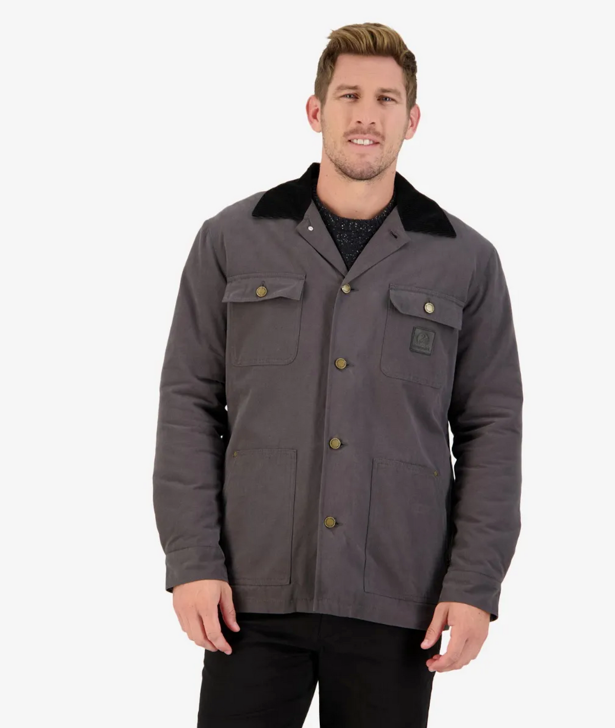 Swanndri Barrytown Jacket Charcoal