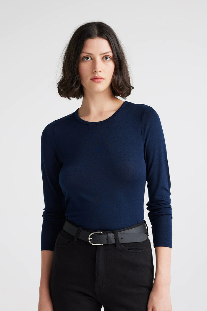 Toorallie Crew Merino L/S Tee 667