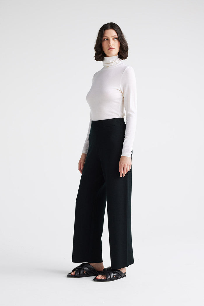 Toorallie Knit Pants - Available in Black, Cacao and Sand