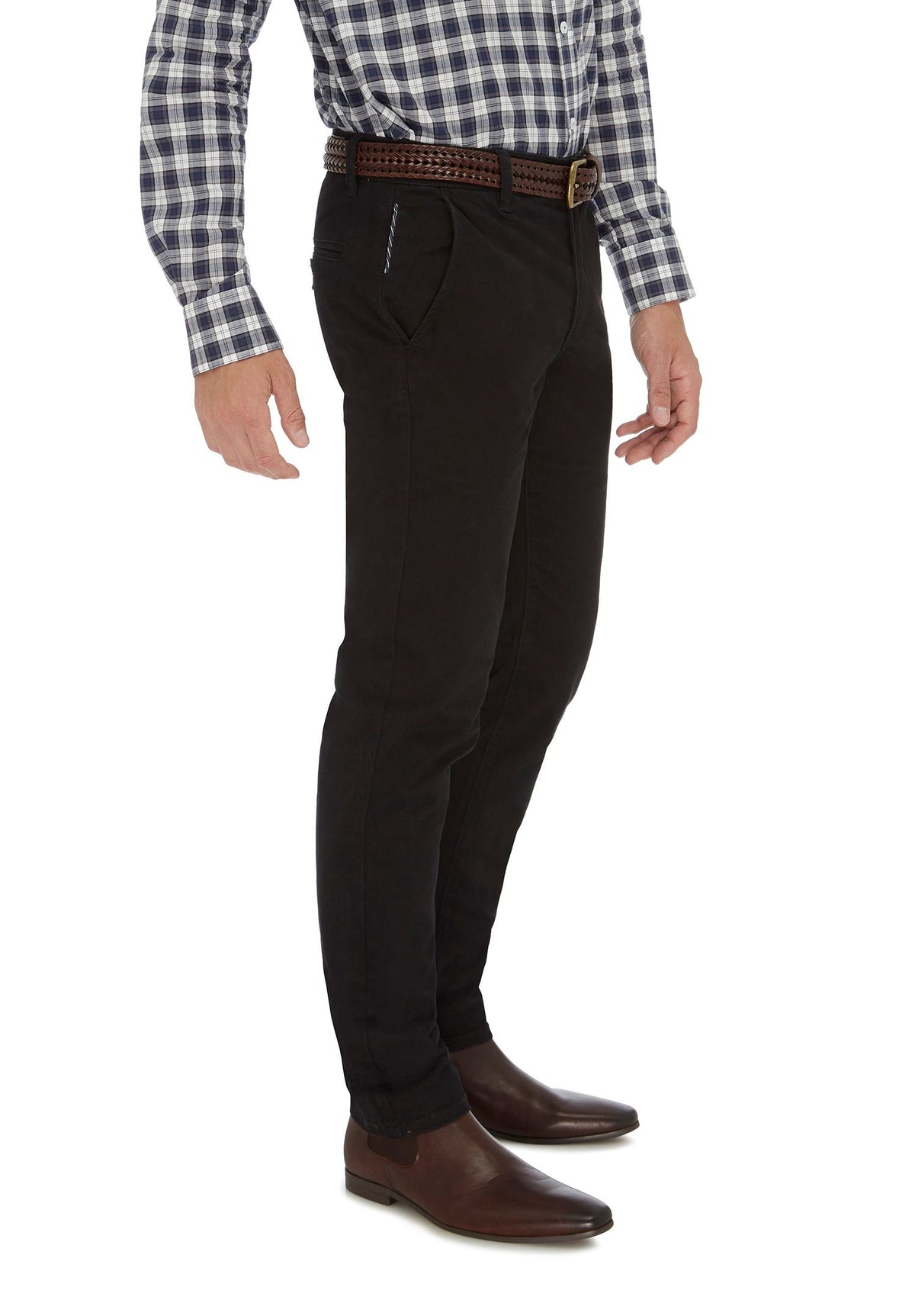 City Club Hammond Place Chinos - Black