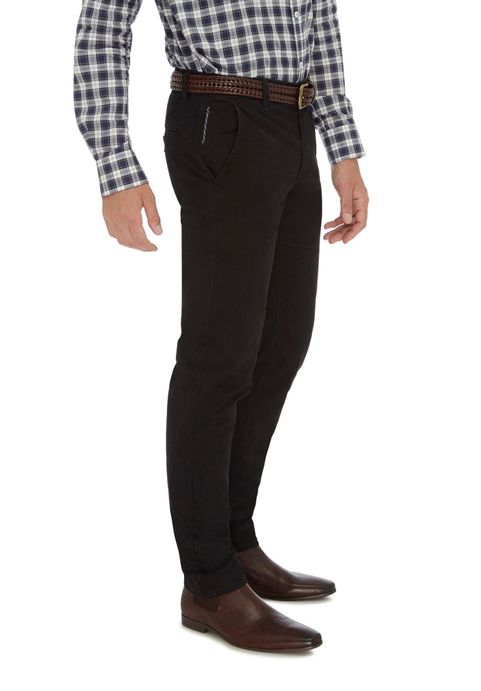 City Club Hammond Place Chinos - Black