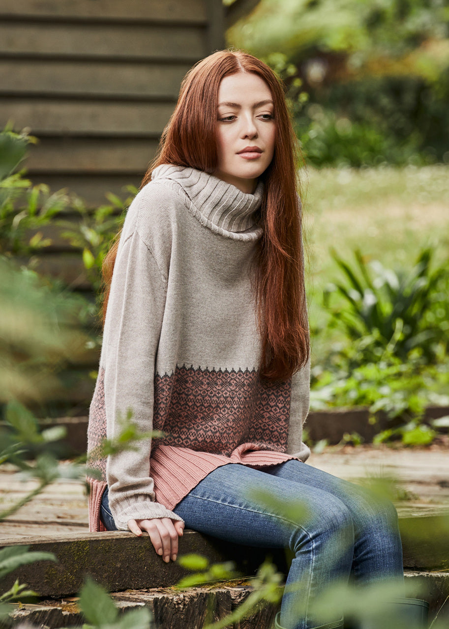 Uimi Jarrah Jumper - Mushroom