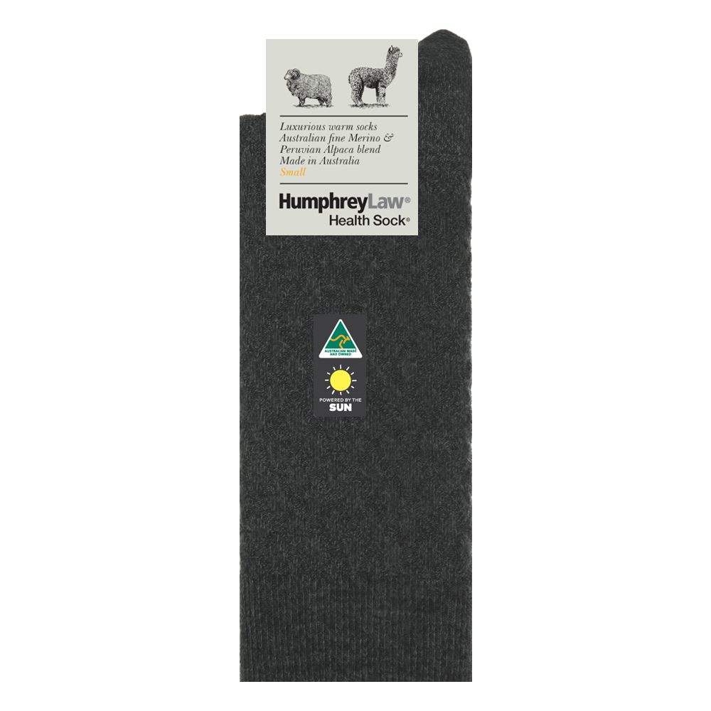 Humphrey Law Ladies Quilted Alpaca Merino Socks