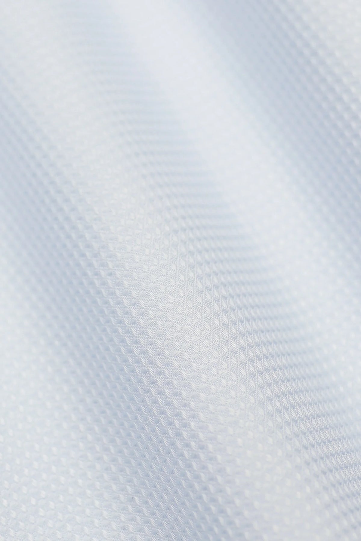 James Harper Long Sleeve Waffle Shirt in Soft Blue JHS471