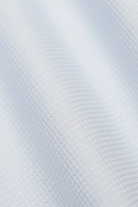 James Harper Long Sleeve Waffle Shirt in Soft Blue JHS471