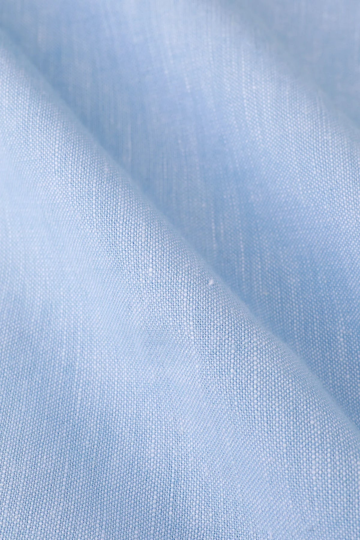James Harper Sky Linen Blend Long Sleeve Shirt JHS603