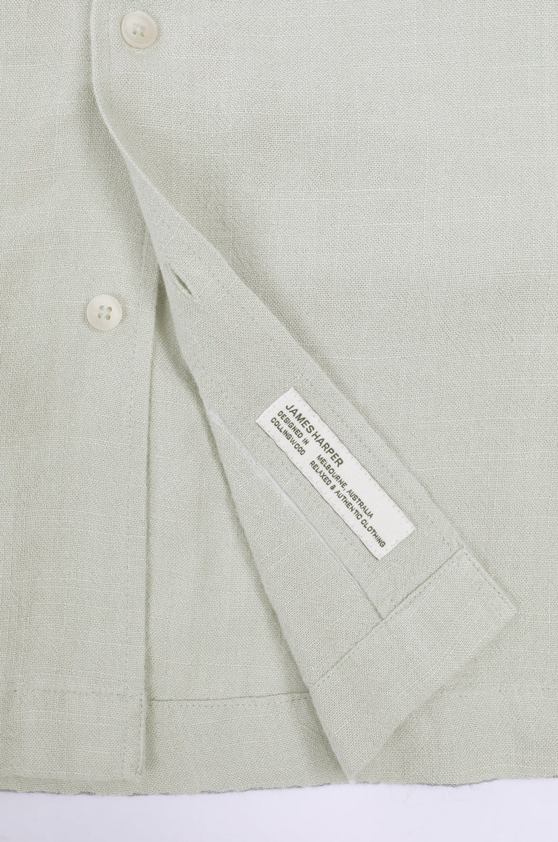 James Harper Cuban Collar Foam Short Sleeve Shirt JHS604