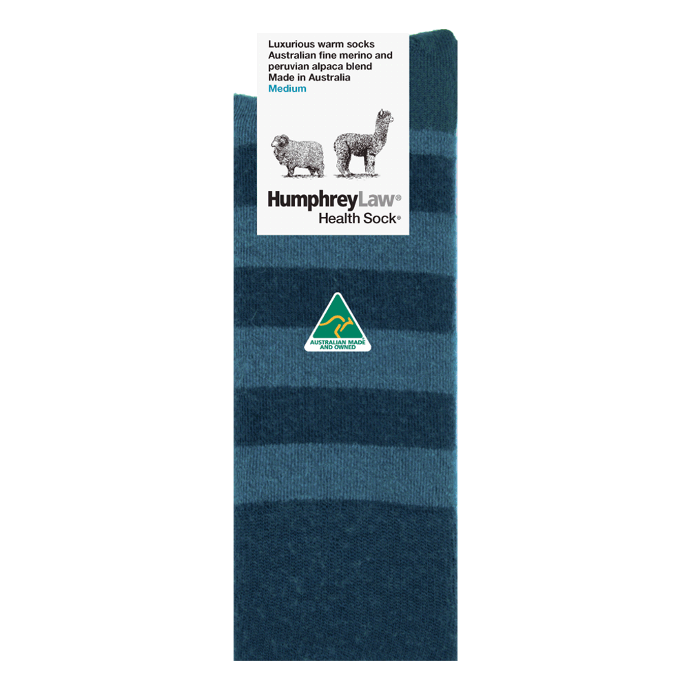 Striped Alpaca Socks 03C (S/M/L many colour options)