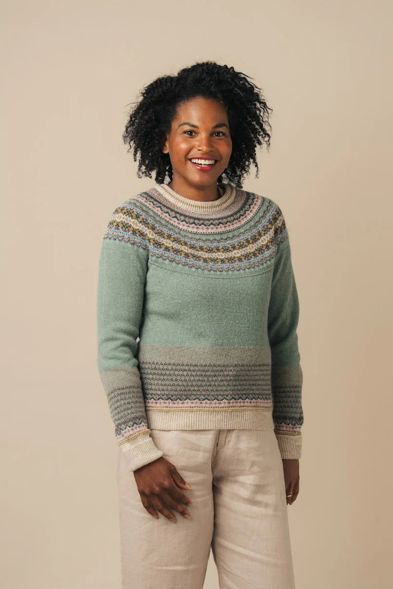 Eribe Alpine Sweater in Sage