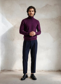 Fields Merino Roll Neck Jumper FL820