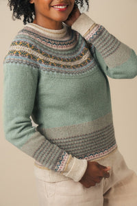 Eribe Alpine Sweater in Sage