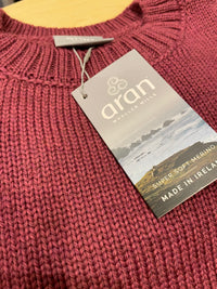 Aoife Supersoft Crewneck Sweater in Meadow or Jam