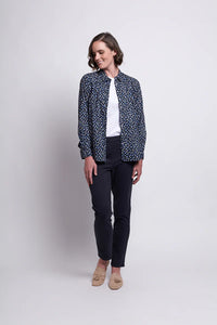 Foil Holey Moley Trouser in Ink