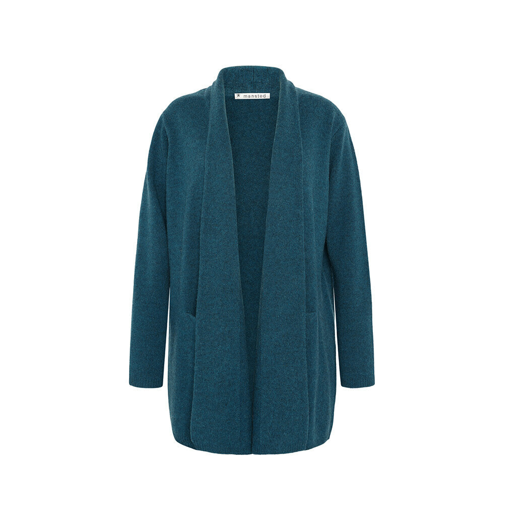 Mansted Mitty Cardigan in Dark Aqua