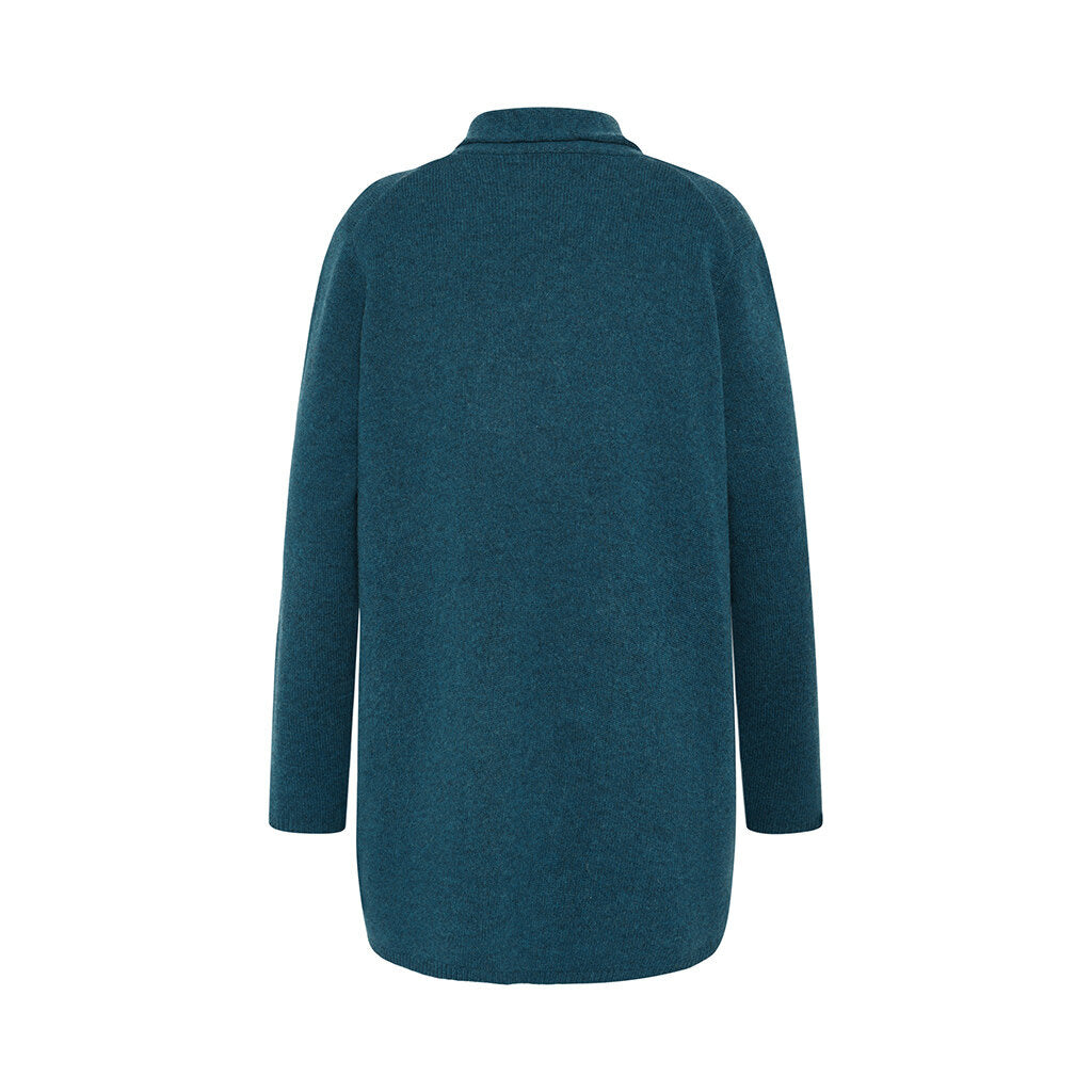 Mansted Mitty Cardigan in Dark Aqua