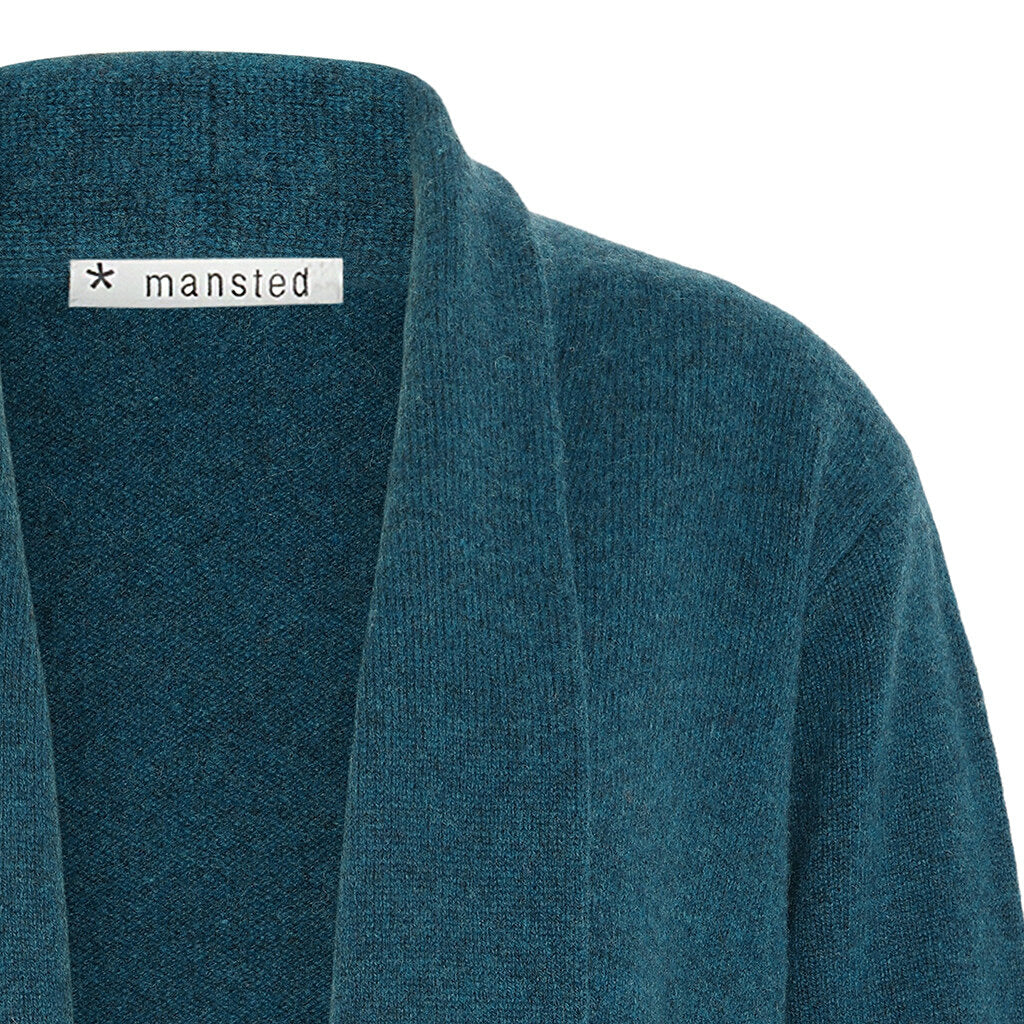 Mansted Mitty Cardigan in Dark Aqua