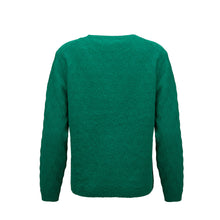 Load image into Gallery viewer, Mansted Kori Textured Crew in Green
