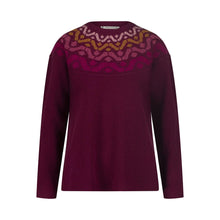 Load image into Gallery viewer, Mansted Vonda Lambswool Jumper in Ruby
