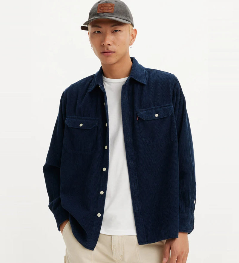 Men's Levi's Jackson Worker Enzo Vintage Indigo Cord Shirt