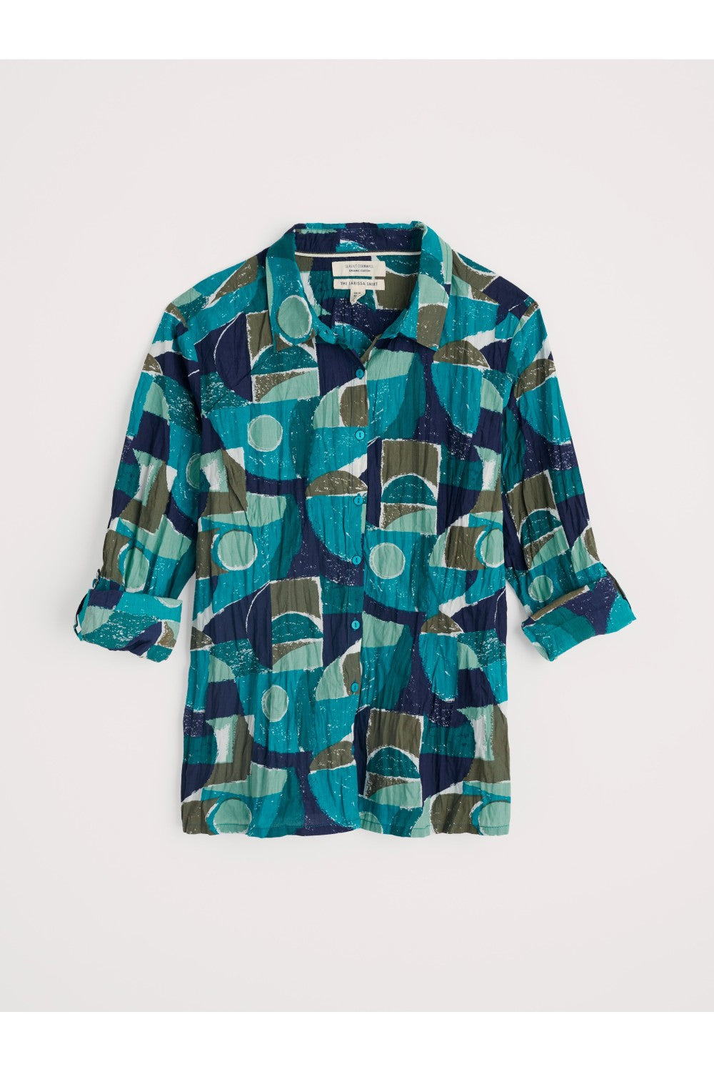 Seasalt Larissa Shirt Penwith Abstract Emulsion