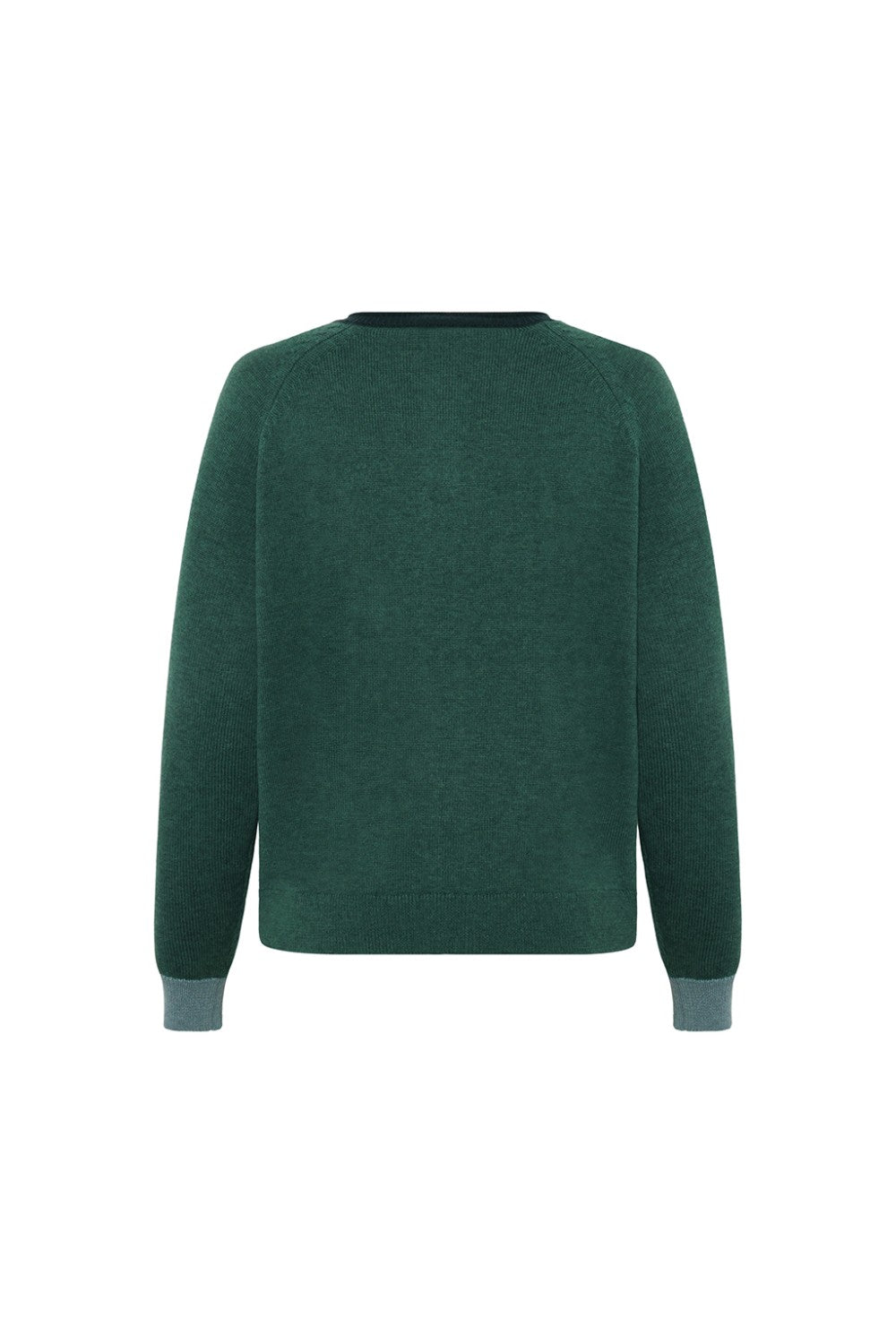 Mansted Coral Cardigan in Emerald